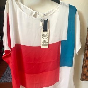 BB Dakota sheer blouse